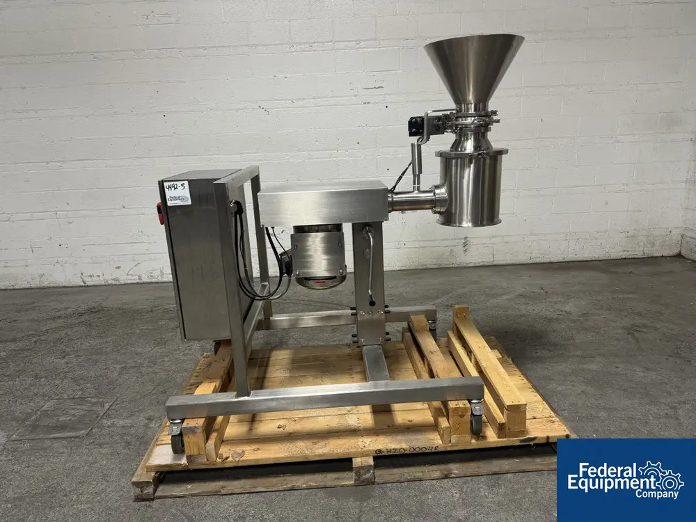 Quadro Comil #H20, 316 Stainless Steel, 7.5 HP, product hopper with feed valve, 2015 - Image 1