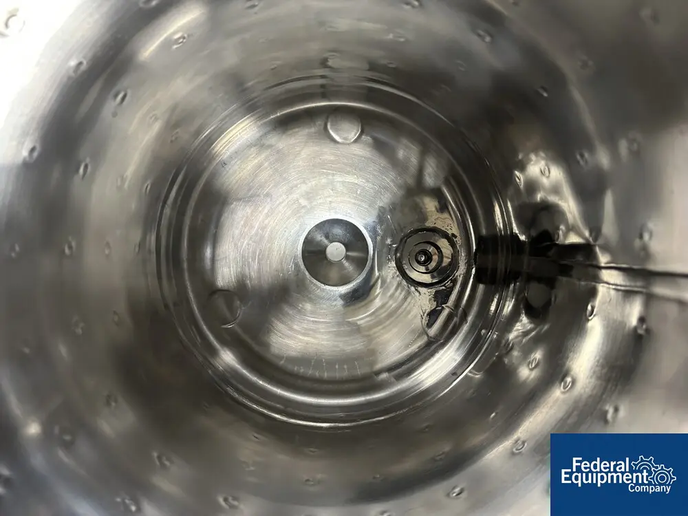 6.6 gallon Allegheny Bradford, Jacketed Receiver Tank, 25 Liter, Stainless Steel, jacketed for 40 psi at - Image 8