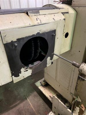 Osborn #3-A, deburring machine, adjustable magnetic brake, timer, brush hood - Image 4