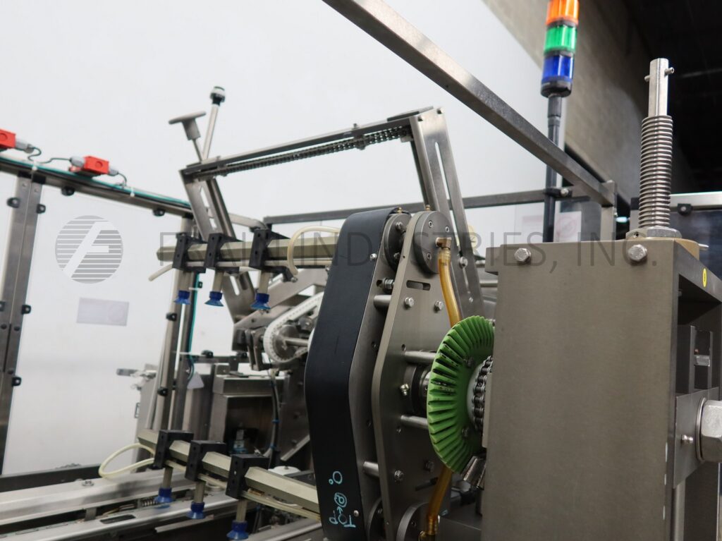 Adco #9WA-100-SS, automatic, continous motion, Stainless Steel, wrap around, hot melt glue cartoner, 50-100 - Image 2