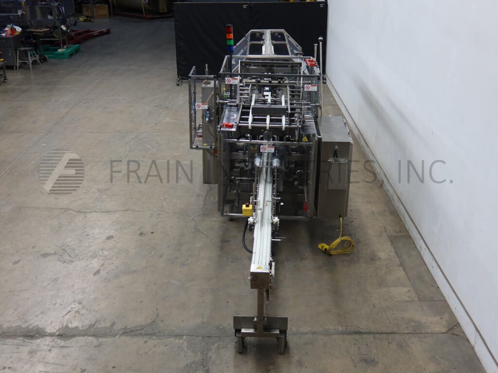 Adco #9WA-100-SS, automatic, continous motion, Stainless Steel, wrap around, hot melt glue cartoner, 50-100 - Image 3