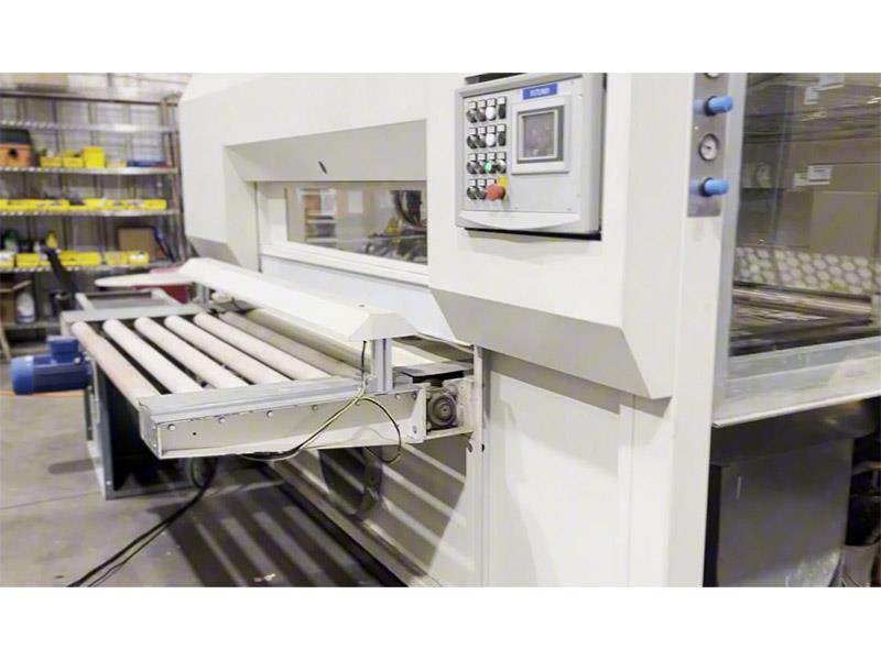 Superfici, automatic compact spray finishing system, 35-7/16" passline height, Laminar dryer - Image 5
