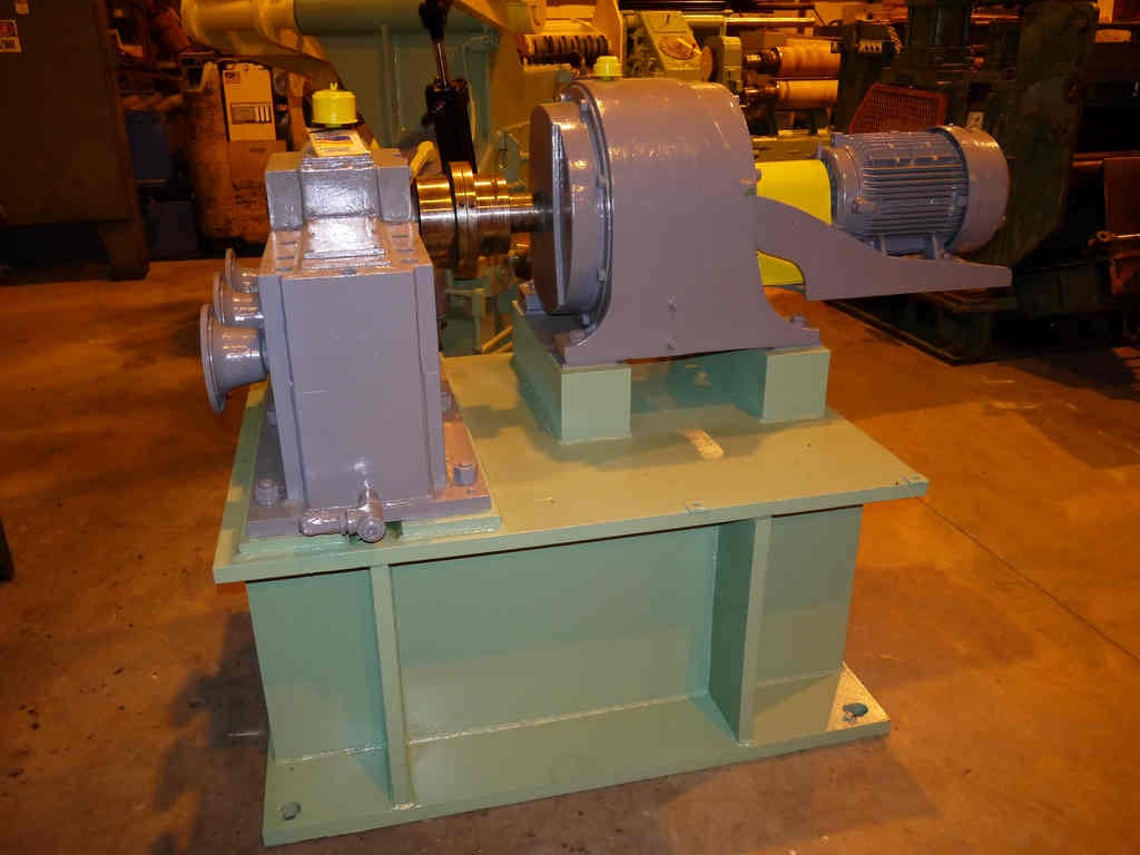28" x .187" Nash, flattener, entry peeler table, 5-rolls, 7.5" dia x 30" face rolls, 50 FPM - Image 2