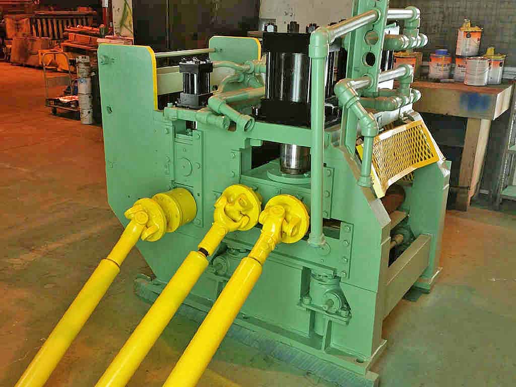 28" x .187" Nash, flattener, entry peeler table, 5-rolls, 7.5" dia x 30" face rolls, 50 FPM - Image 6