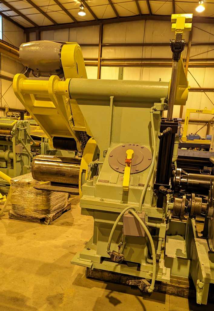 20000 lb. Nash, uncoiler, 28" mandrel face width, 4 segmented mandrel, 60" O.D., 16"-20" ID, hydraulic - Image 4