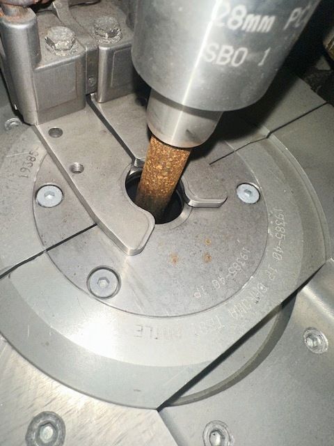 Sidel #SB01, PET preform fed blow molder, single head design, reconditioned 2023 - Image 9