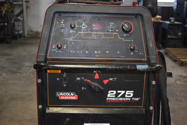 Lincoln #Precision-Tig-275, tig welder, water cooled torch, foot pedal, 2014 - Image 2