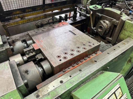 Schumag #KZRP-IIIB, combined drawing line w/inline shotblast, polishing & chamfer - Image 6