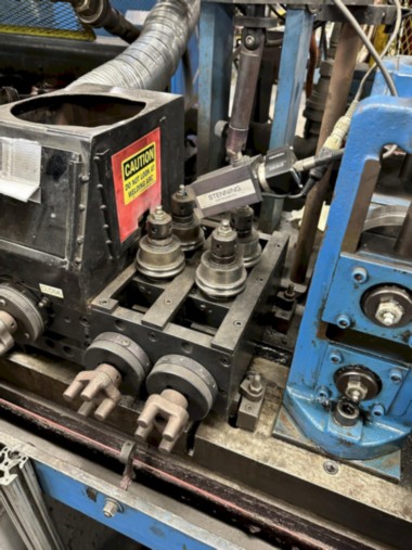 .250" Mill Masters, precision small diameter tube mill, L to R, 1-1/4" shaft diameter, 12-14 FPM, 2004 - Image 2