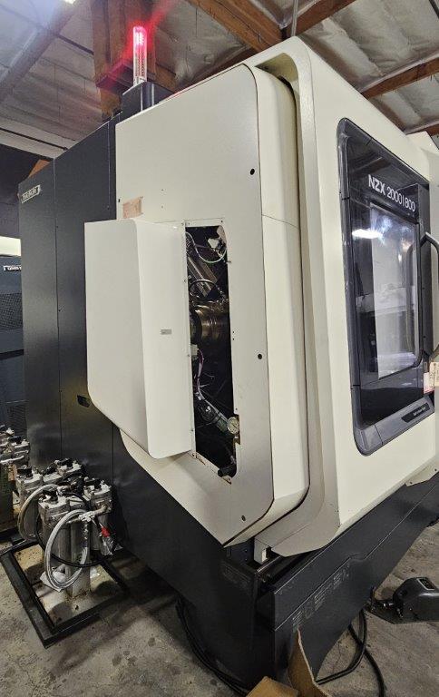 DMG, Mori #NZX-2000/800STY3, CNC lathe, Celos Control, 31.5