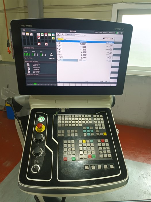 DMG, Mori #DMU-100P-DuoBlock, 63 automatic tool changer, 39.4" X, 49.2" Y, 39.4" Z, 15000 RPM, HSK A 100 - Image 4