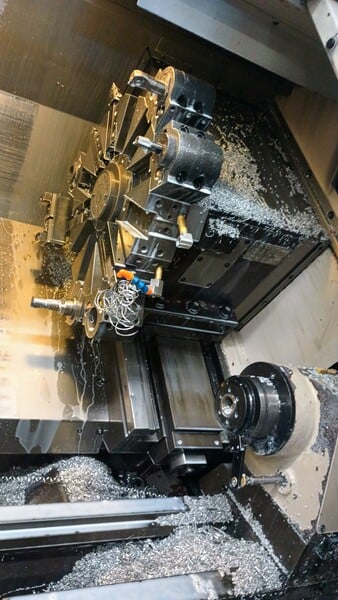 Yama Seiki #GA-3600, CNC turning center, Fanuc 0iTC, 23.6" swing, 4.1" bar, 30 HP, 2005 - Image 5