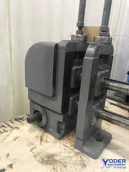 Yoder #M2, 2" rollforming heads, 13" roll space, old style head - Image 3