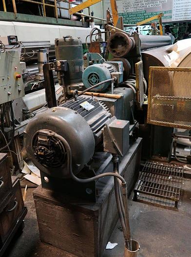 Manchester, 130" W horizontal track reel, 50 HP, with console, Allen Bradley Panelview 1000 - Image 3