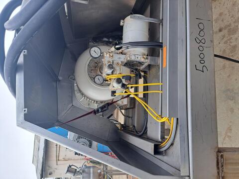 Stephan Combicut TK Ssystem #TK300-S, Stainless Steel non-jacketed drum, hinged front door, 1993 - Image 4