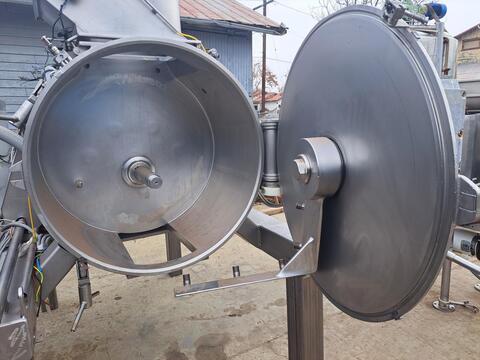 Stephan Combicut TK Ssystem #TK300-S, Stainless Steel non-jacketed drum, hinged front door, 1993 - Image 5
