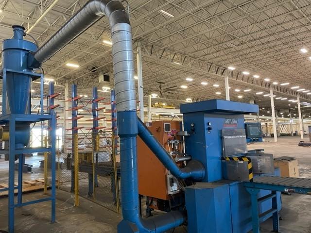 24" Metlsaw #CS2-T12, cold saw, non-ferrous, 8"-14" cutting height, 30 HP, 30 cfm @ 80 psi - Image 3