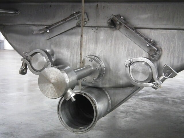 L & A, Stainless 350 gallon double rotating auger spiral coil batch cooker - Image 6