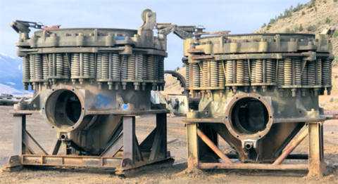 84" Symons-Nordberg, standard cone crusher, 400 HP motor - Image 1