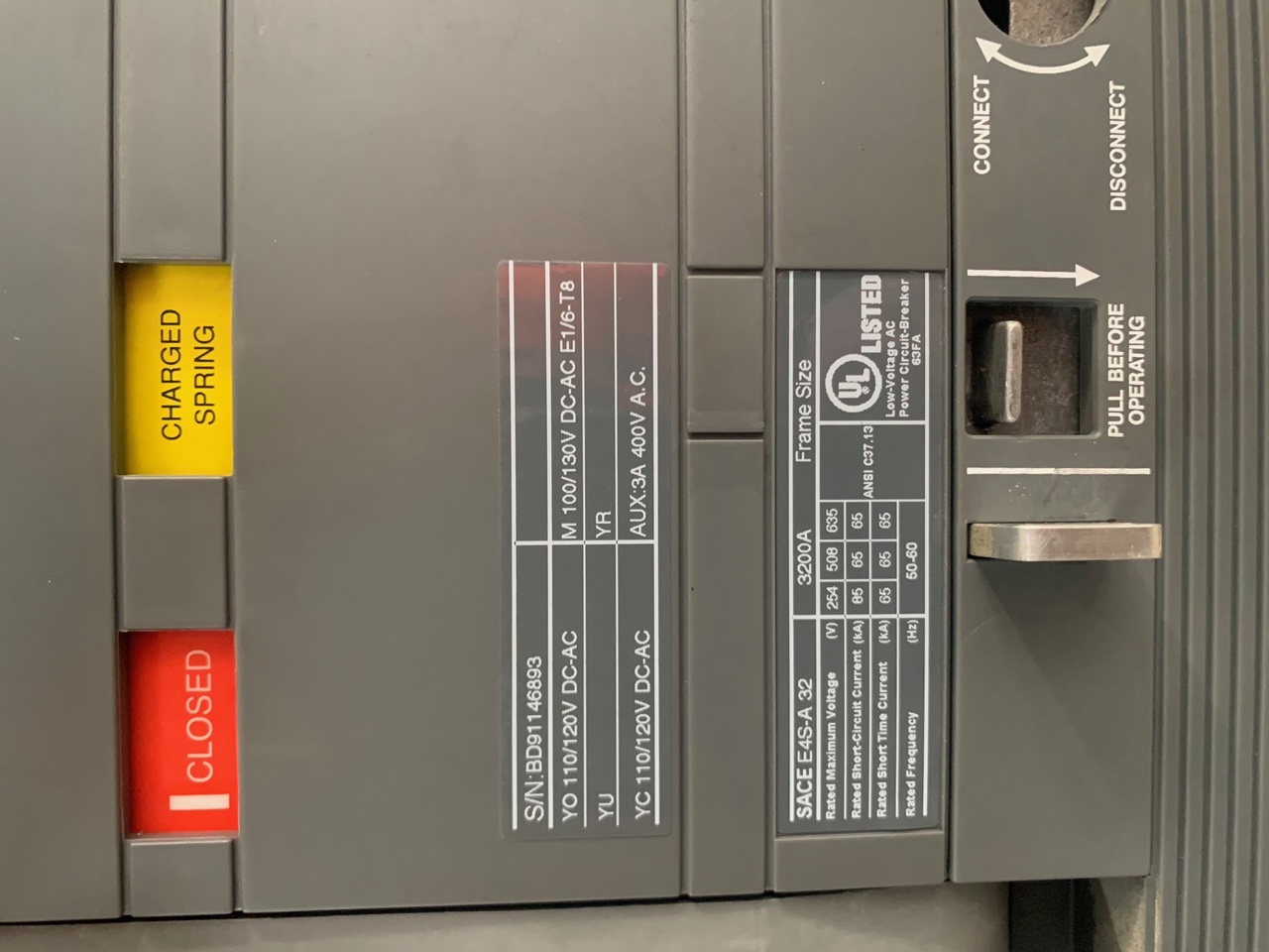 ABB, 3200 amp 600 Volts electrical switchgear & building, surplus, new, never used, 2013 - Image 9