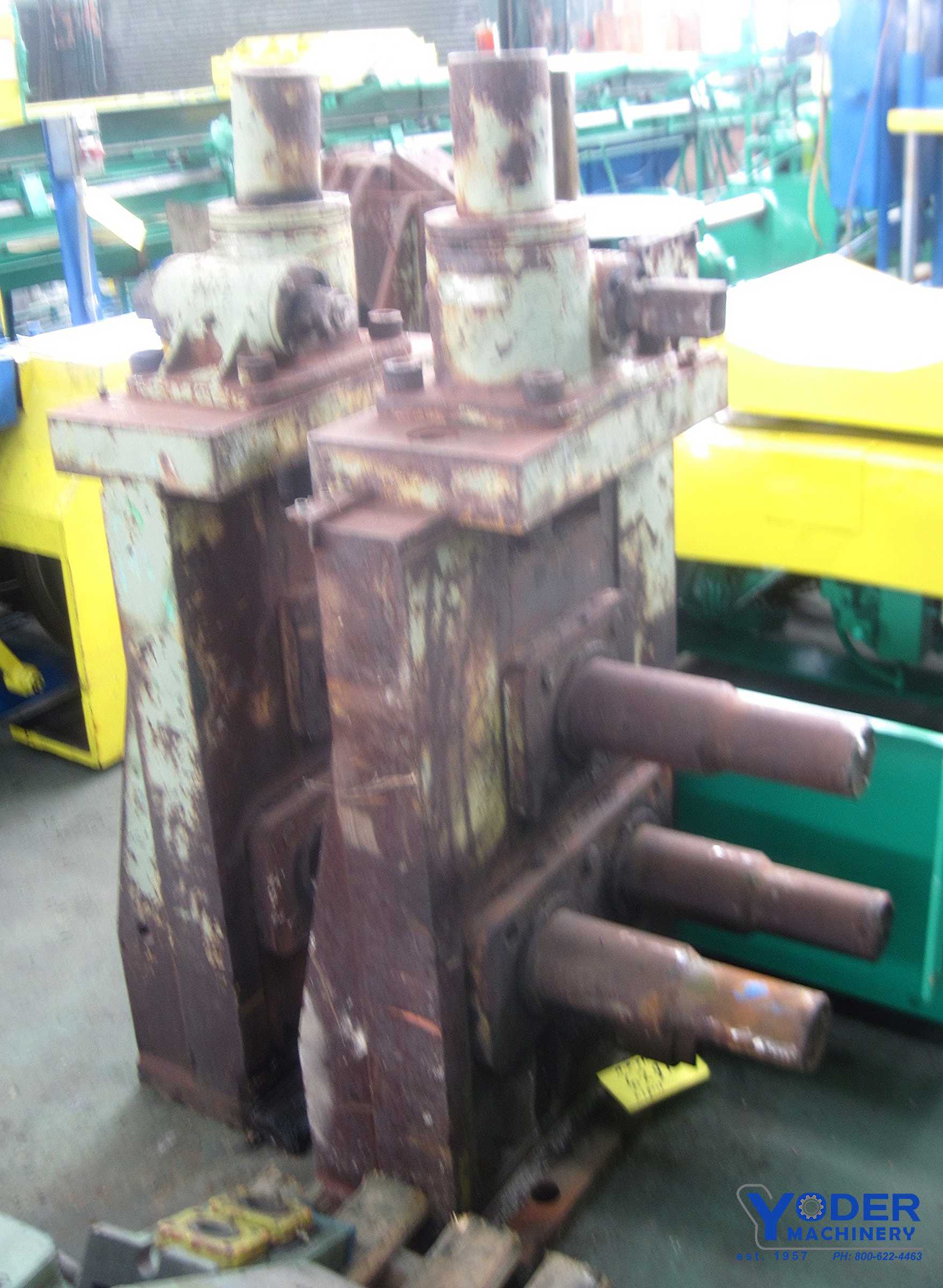 Roll form stand, 3 roll, 4-1/2" arbor, 6.5" roll space, 6" manual adjustment - Image 6