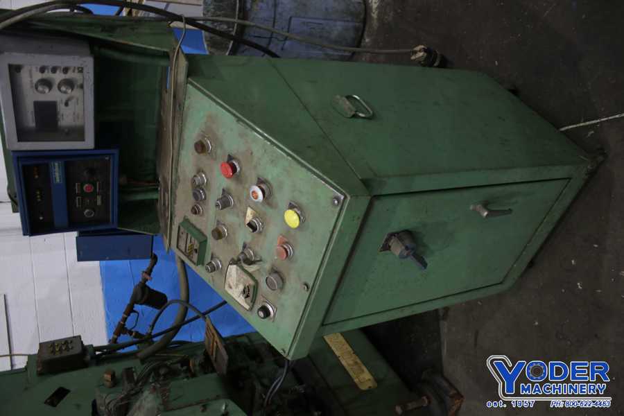 32 Ton, Federal #32, gap bed press, 2" stroke, 11" Shut Height, 15" x24" bed, air clutch & brake, 1977 - Image 3