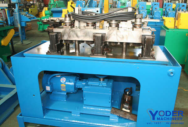 4 Stand, Ardcor #P20, stub shaft in vertical position rollformer, R to L, 3" roll space, 10 HP - Image 7