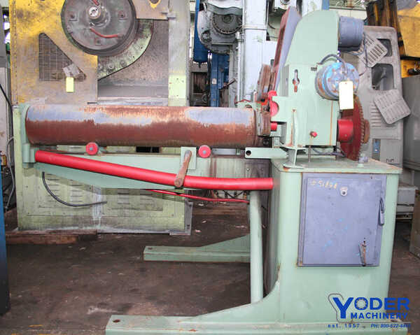 RMG, powered payoff with straightening & feed rolls, 4000 lb., 54" centerline to floor - Image 4