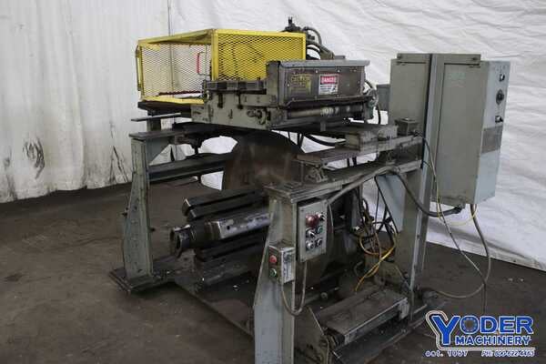 4000 lb. Littell #40-18, coil reel straightener combo, 18" width, 12"-14" ID, 60" OD - Image 1