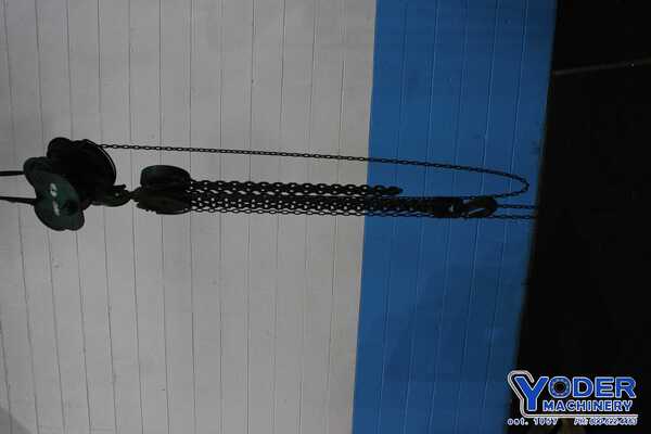 5 Ton, Jet #L70, manual chain hoist, serial #76/29928 - Image 1