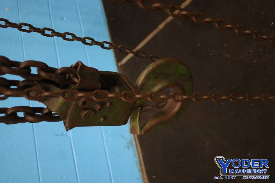 5 Ton, Jet #L70, manual chain hoist, serial #76/29928 - Image 4