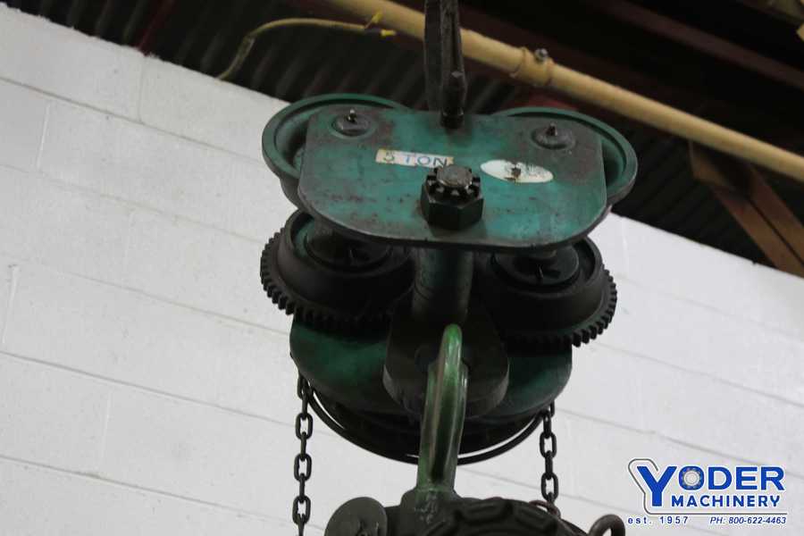 5 Ton, Jet #L70, manual chain hoist, serial #76/29928 - Image 5