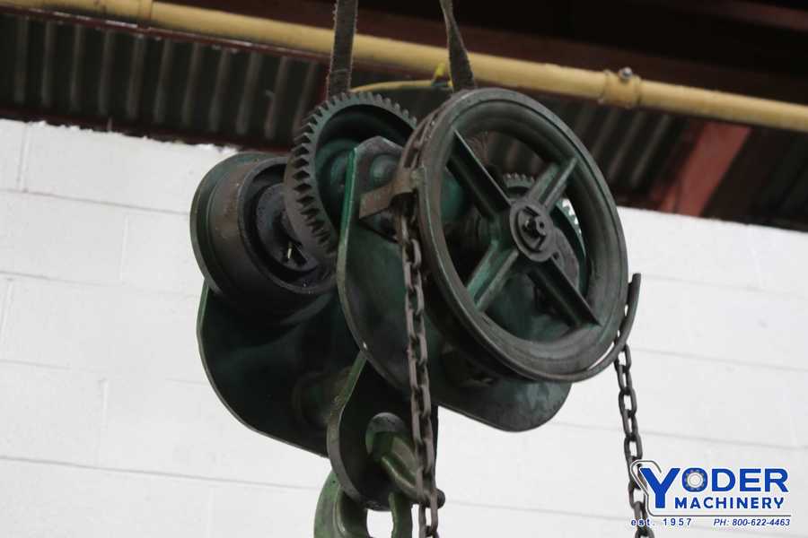 5 Ton, Jet #L70, manual chain hoist, serial #76/29928 - Image 7