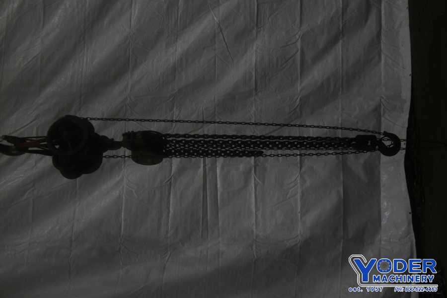 5 Ton, Jet #L70, manual chain hoist, serial #76/29928 - Image 9