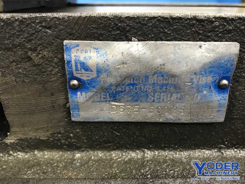 Kurt Anglock #D675, 6" vise, 7-1/2" opening - Image 8
