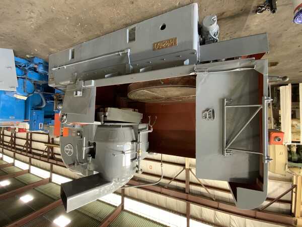 Blanchard #32D-60, rotary surface grinder, 66" table diameter, 24" under wheel, power head elevation, 100 HP - Image 1