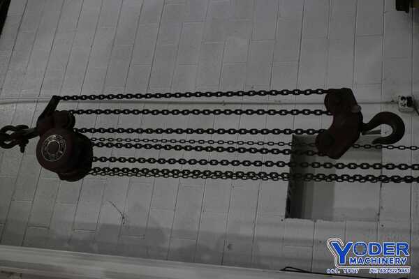 8 Ton, Budgit, chain fall hoist - Image 8