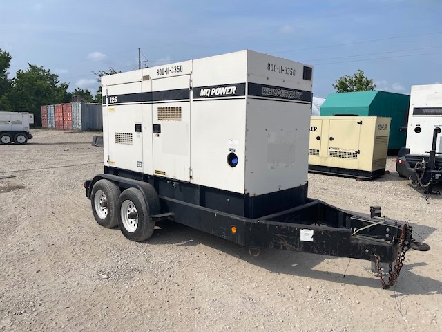 110 KW Multiquip #DCA125SSIU4F, trailer mounted, Tier 4F, sound attenuated enclosure, 240/480 Volts, 9645 - Image 1