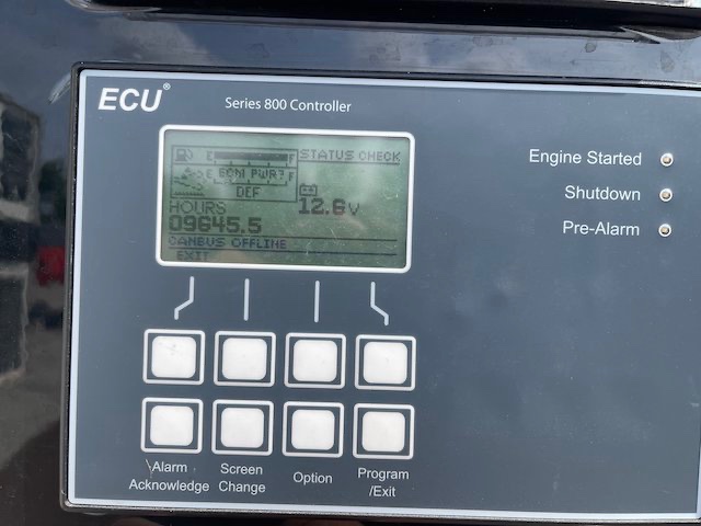 110 KW Multiquip #DCA125SSIU4F, trailer mounted, Tier 4F, sound attenuated enclosure, 240/480 Volts, 9645 - Image 8