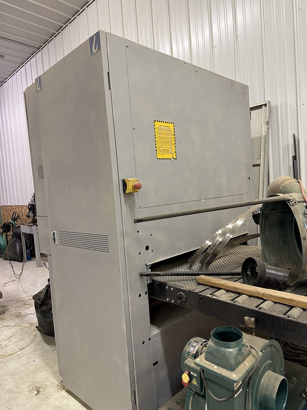 43" SCMI #Sandya-7S, 2-Head Wide Belt Sander, 43" x 85" belt, 2005 - Image 2