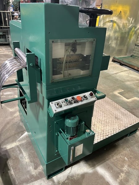 Bruderer #18260-1000.2, 19 straightening rolls, 260mm material width,.20-4mm thickness - Image 4