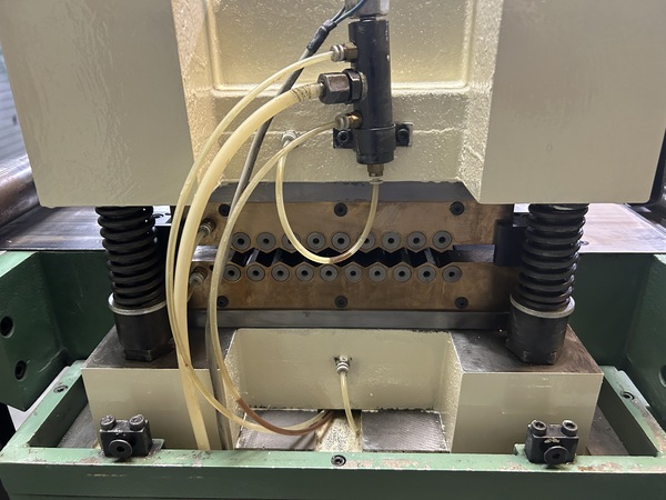 Bruderer #18260-1000.2, 19 straightening rolls, 260mm material width,.20-4mm thickness - Image 7