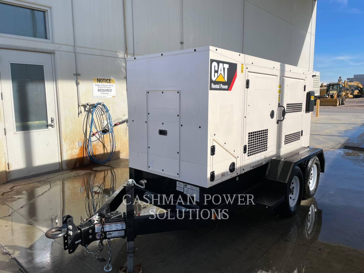 110 KW Caterpillar #XQ125, mobile diesel generator set, 1800 RPM, 480 Volts, 1458 hours, 2019 - Image 2