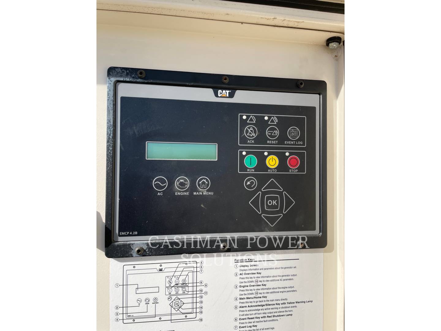 110 KW Caterpillar #XQ125, mobile diesel generator set, 1800 RPM, 480 Volts, 1458 hours, 2019 - Image 5