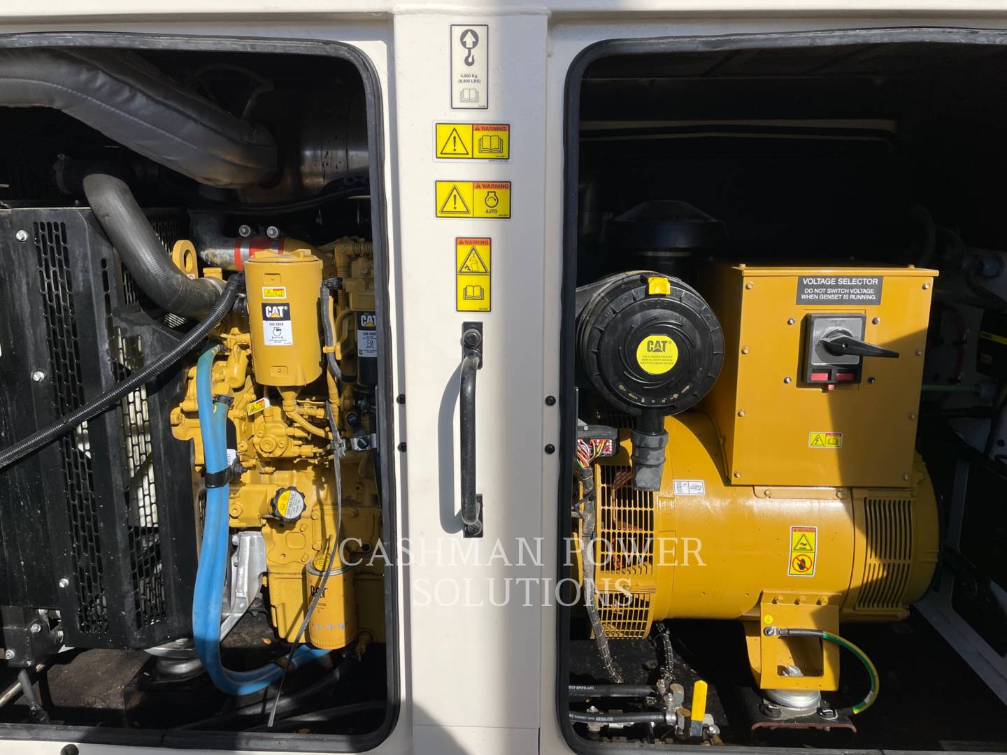 110 KW Caterpillar #XQ125, mobile diesel generator set, 1800 RPM, 480 Volts, 1458 hours, 2019 - Image 7