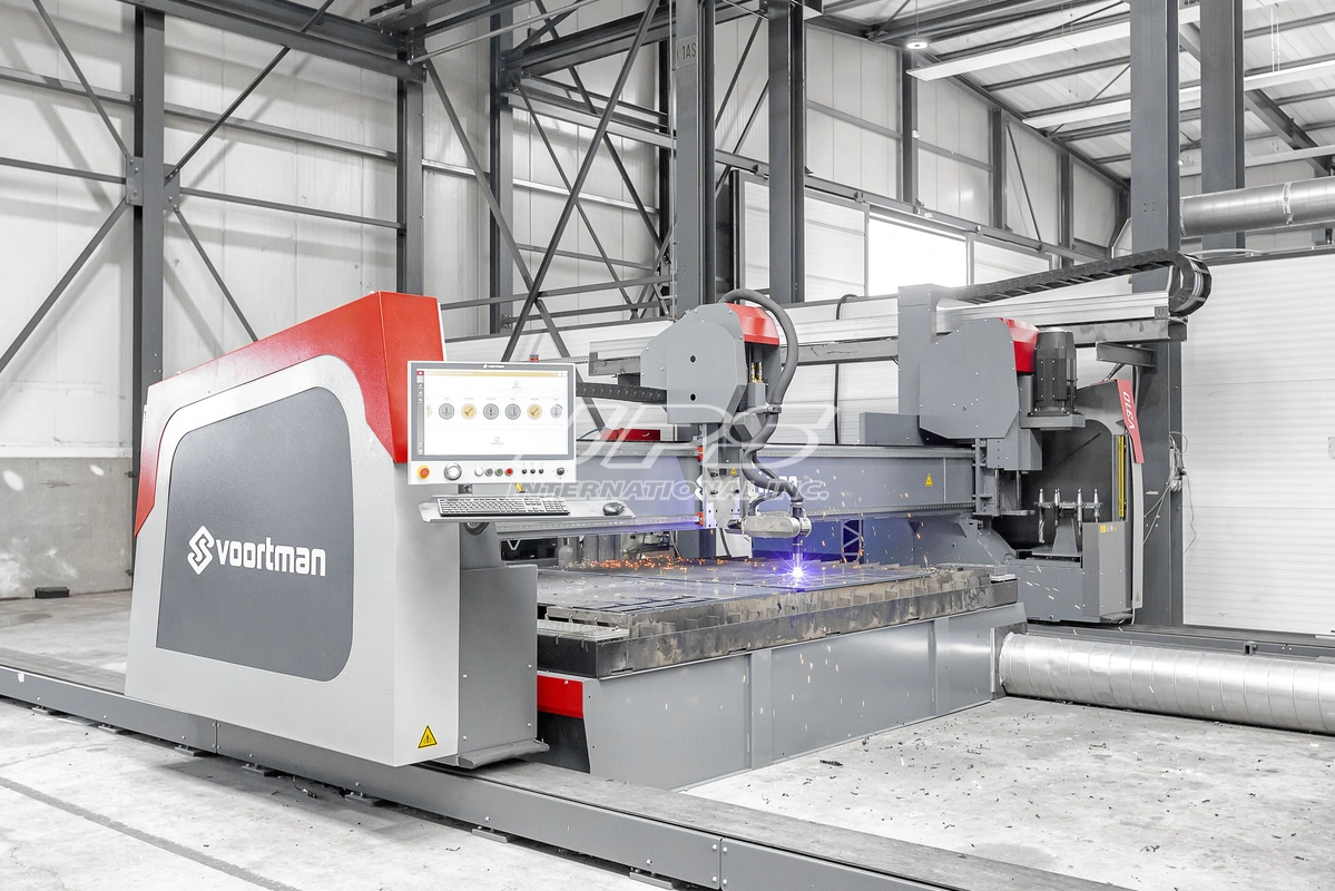 Voortman #V310, plate processing machine, VACAM Control, Hypertherm XPR300,300 amps, new - Image 1