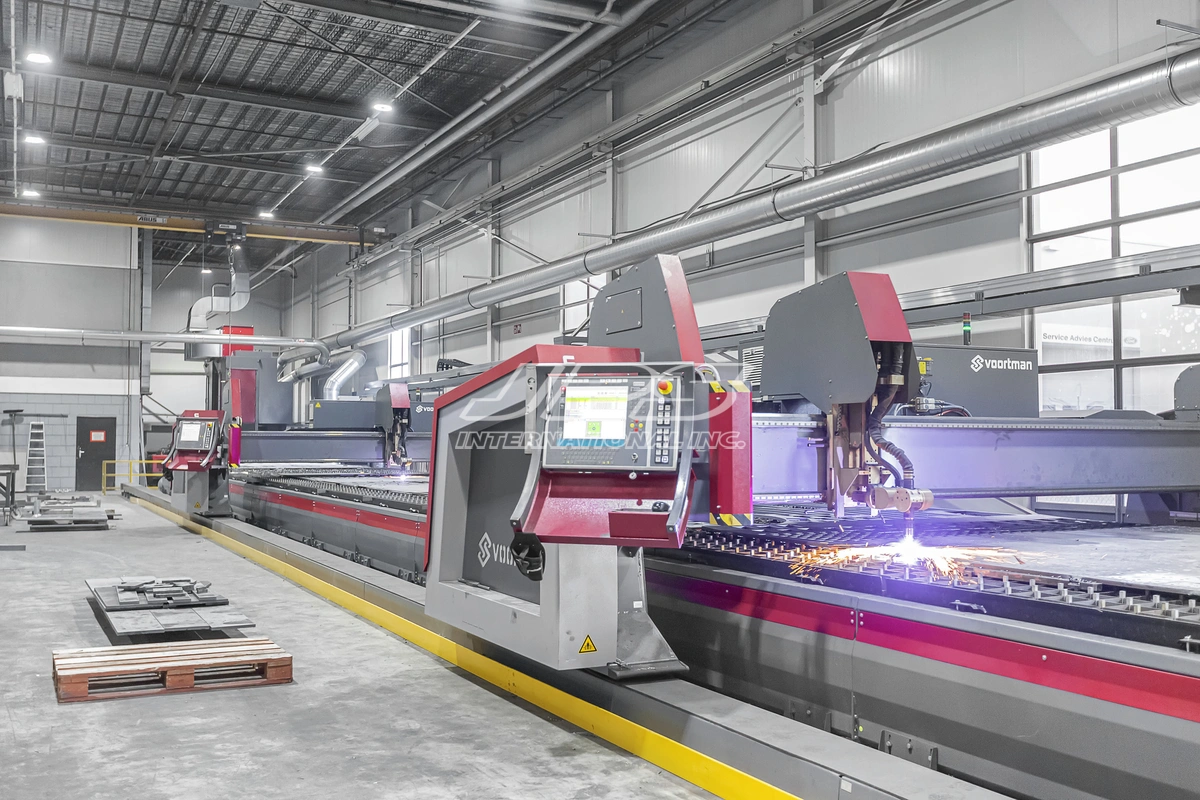 Voortman #V310, plate processing machine, VACAM Control, Hypertherm XPR300,300 amps, new - Image 4