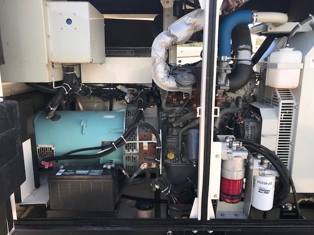 62 KW Multiquip #DCA70SSIU4F, trailer mounted, Tier 4F, sound attenuated enclosure, 120/240/208/277/480 - Image 3