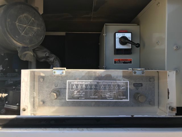 62 KW Multiquip #DCA70SSIU4F, trailer mounted, Tier 4F, sound attenuated enclosure, 120/240/208/277/480 - Image 5