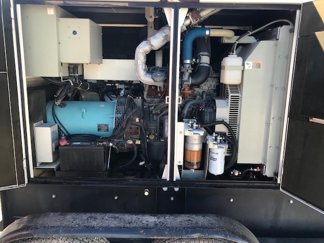 62 KW Multiquip #DCA70SSIU4F, trailer mounted, Tier 4F, sound attenuated enclosure, 120/240/208/277/480 - Image 2